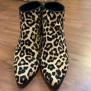 Bleecker & Bond Leopard Booties